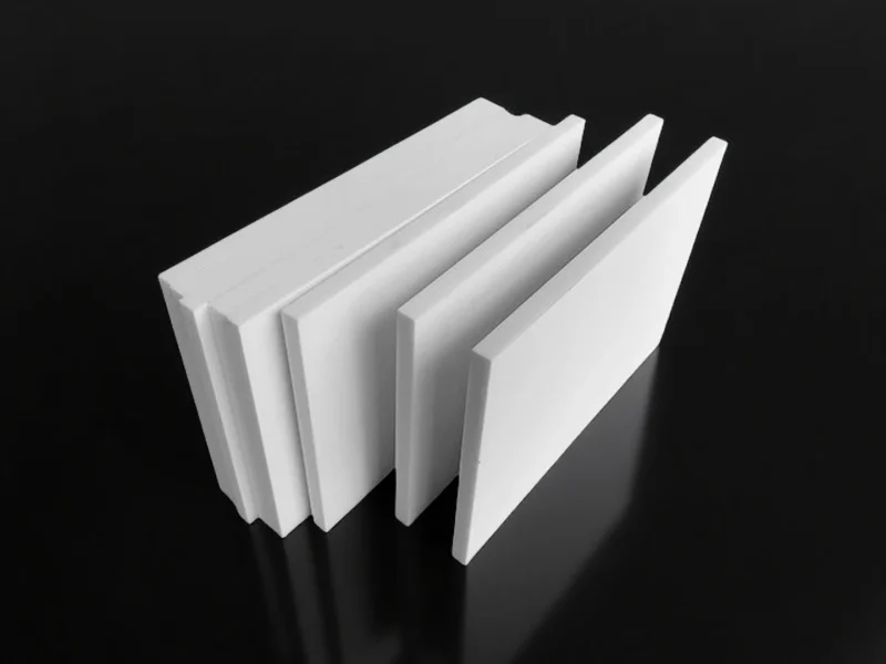 Detail of sandblasted zirconia-toughened alumina ceramic plate