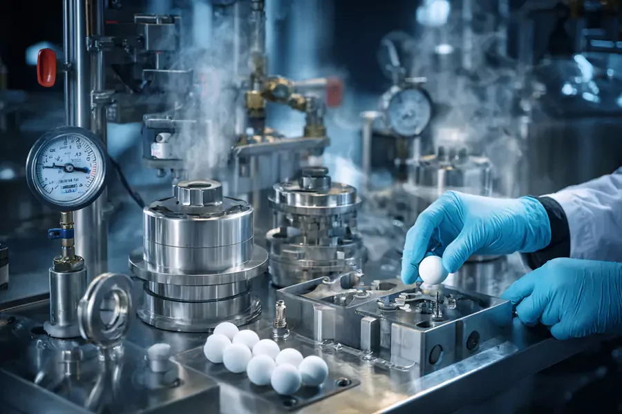 Zirconia Balls in Chemical and Process Equipment