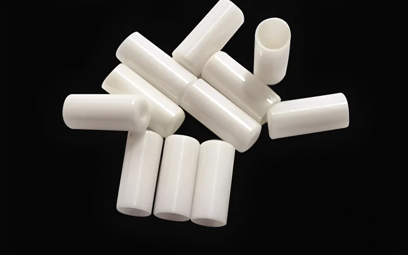 High-temperature zirconia tubes for industrial casting