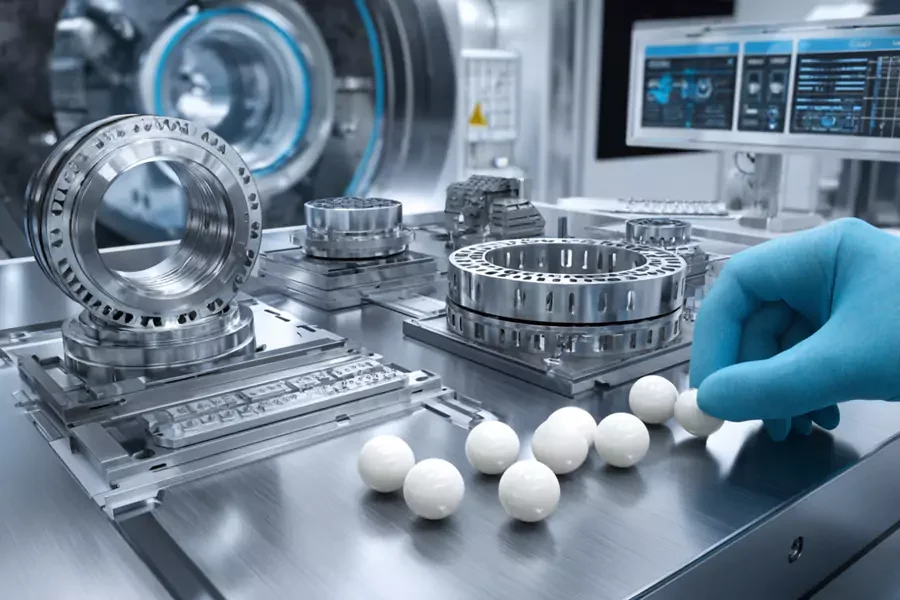 Zirconia bearing balls for Precision Bearings