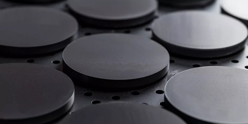 black alumina ceramic spacers for electrical insulation fittings