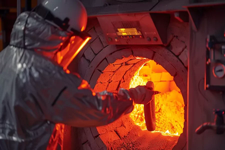 zirconia ceramic tube in Metallurgy and High-Temperature Processing