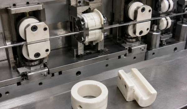 ZTA ceramic fixture plates and labware components for precision support applications